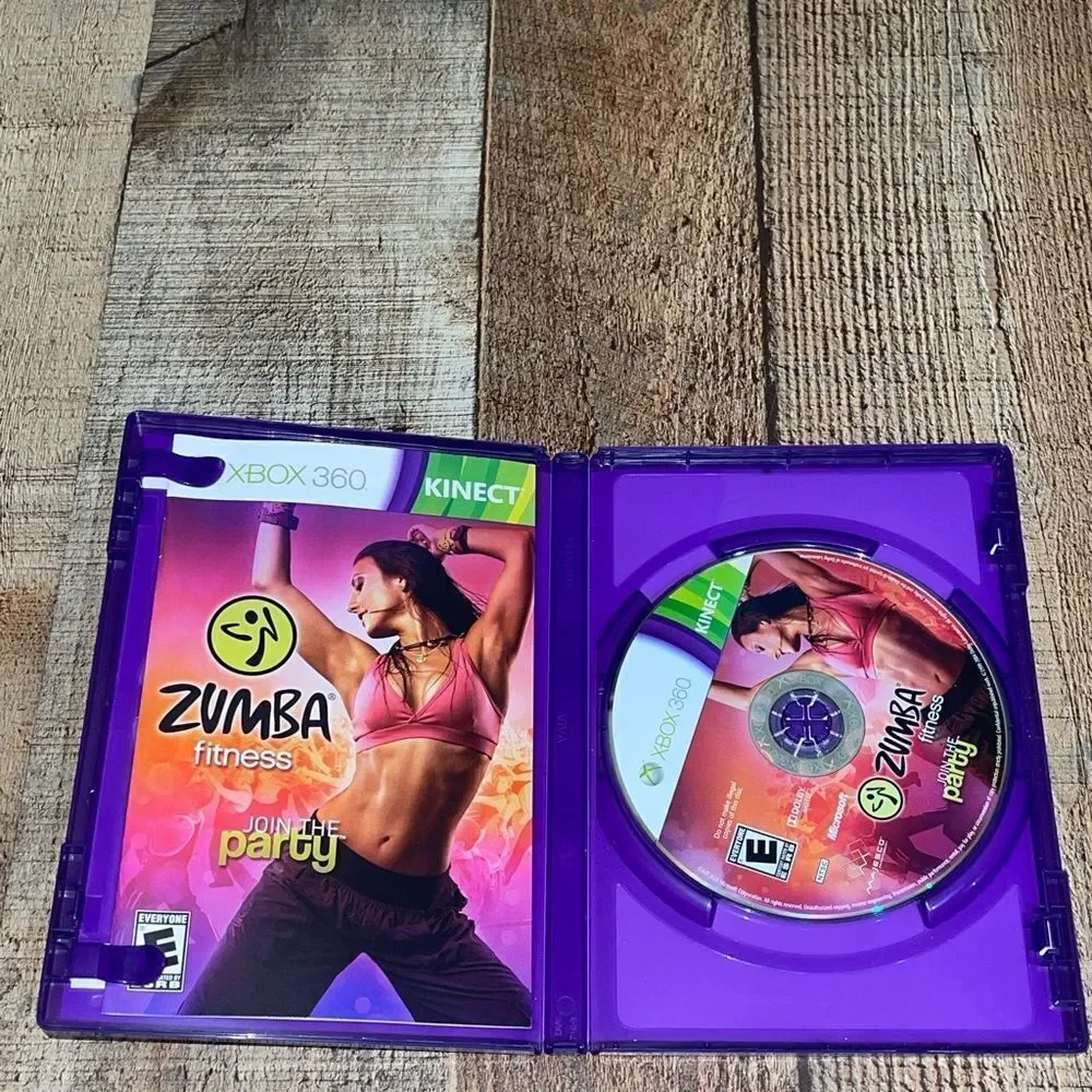 💜 Zumba Fitness - Kinect - Xbox 360 - Video Game - VERY GOOD